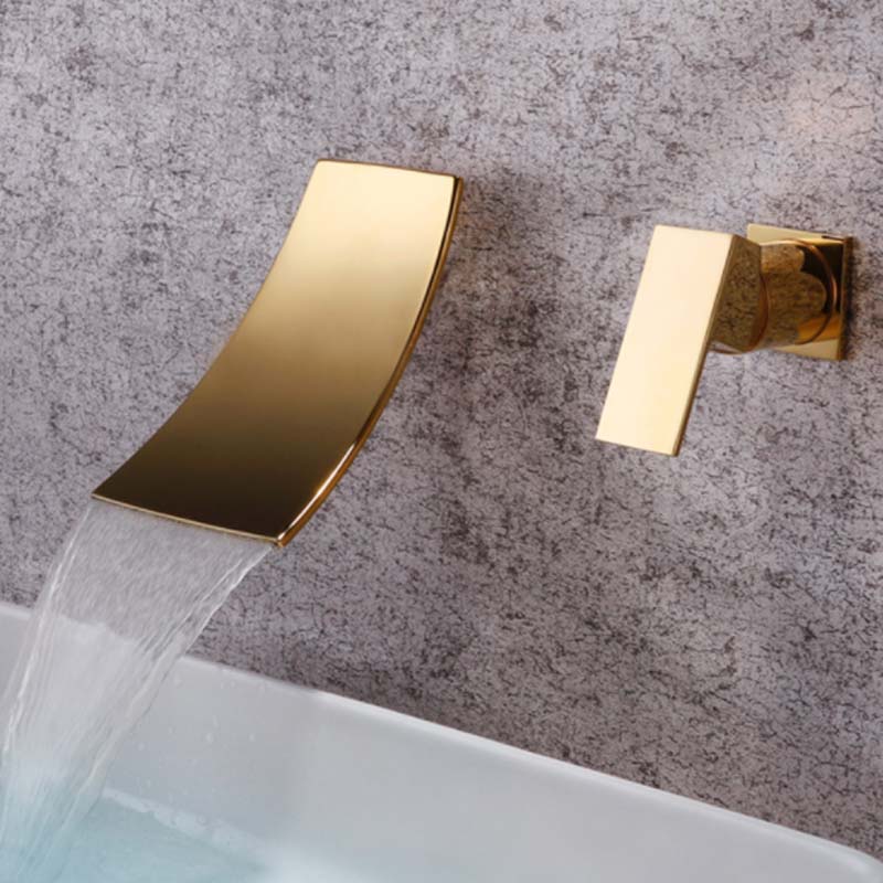 concealed wall mount faucet