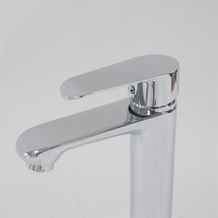 chrome basin water taps