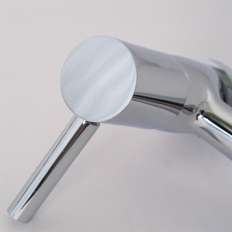 chrome kitchen water faucet