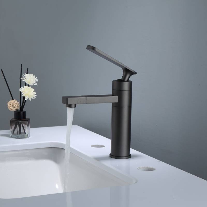 heightened basin faucet