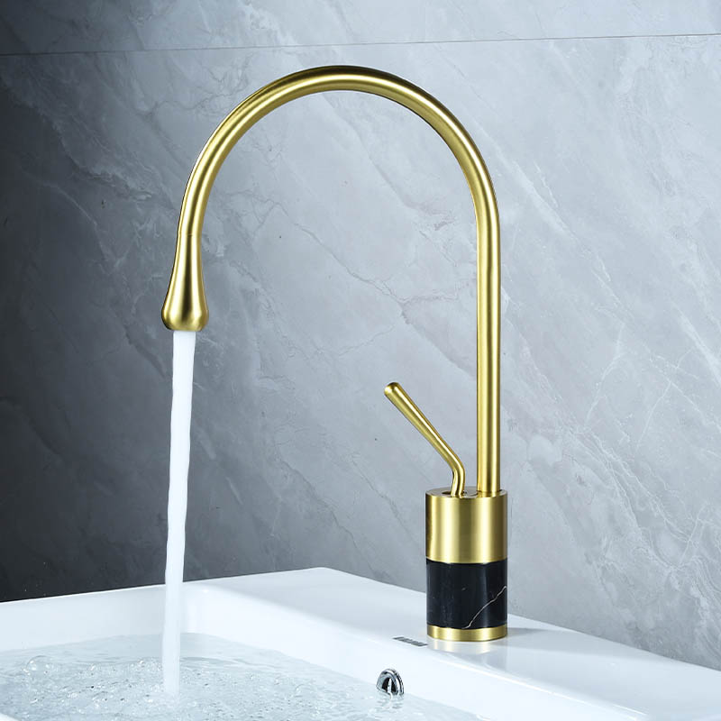 heightened water wash basin faucet