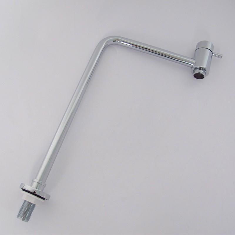 Tall cold water tap in kitchen