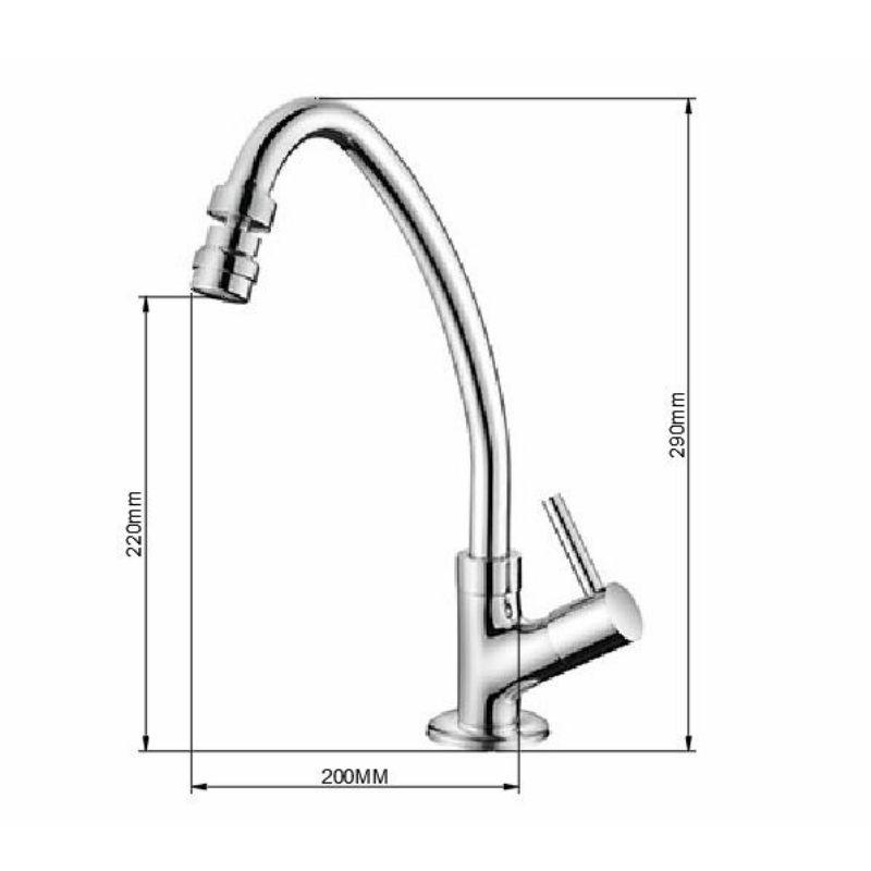 Brass Cold water kitchen tap