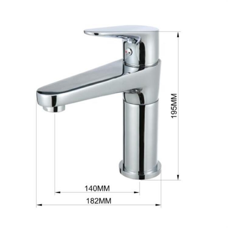 Chrome brass basin faucet water taps
