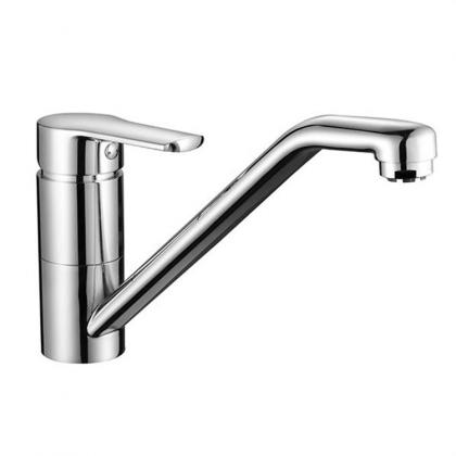 deck mounted hot cold kitchen faucet mixer