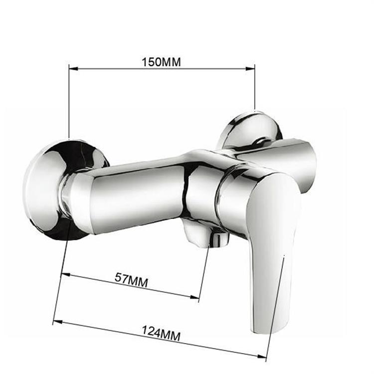 Bathroom cold hot water shower faucets bathtub