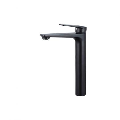 Black tall bathroom basin water tap basin faucet