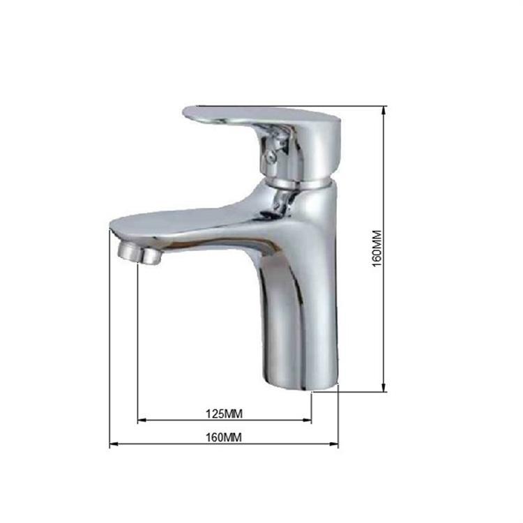 Chorme cold hot water mixer basin faucets