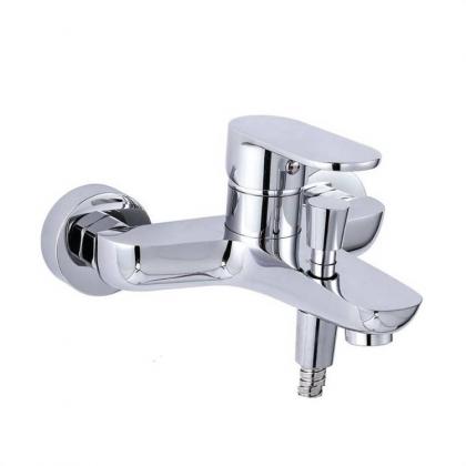 Wall mount bathroom wall bath faucet